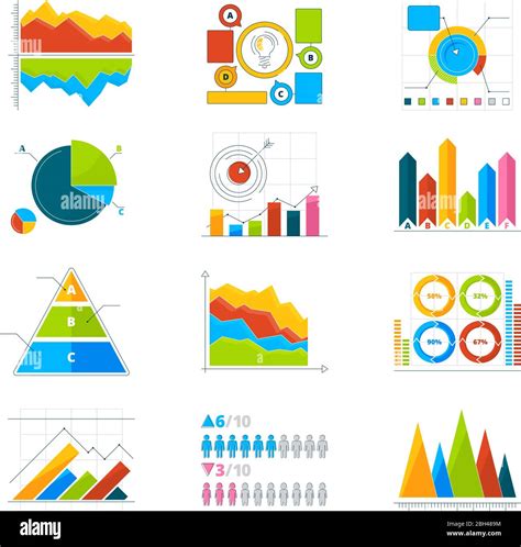 Vector Modern Elements For Infographics Horizontal And Verticals Bars