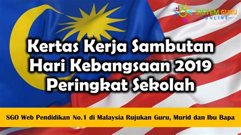 Walau bagaimanapun lagu kita punya malaysia (2018) akan turut dinyanyikan untuk menyemarakkan lagi semangat patriotisme dan meyemai amalan budaya integriti dan menolak rasuah dalam. Kertas Kerja Sambutan Hari Kebangsaan 2019 Peringkat Sekolah