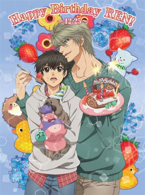 super lovers haru x ren happy birthday anime anime lovers anime comic book cover