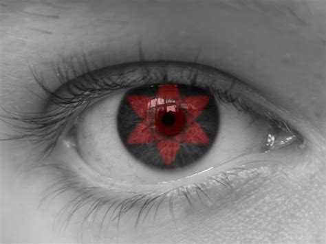 Sharingan Eye In Real Life By Cheshcrew On Deviantart