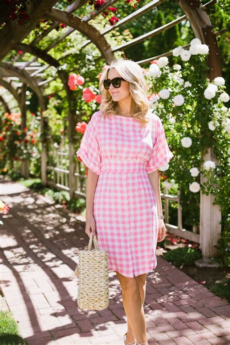 Summer Gingham Preppy Mode Preppy Style Casual Dresses Fashion