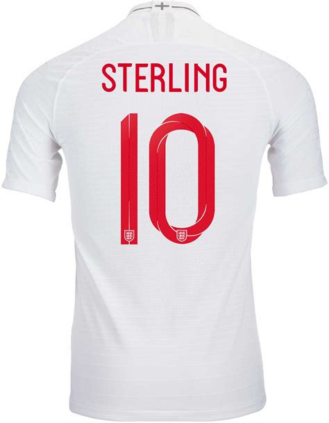 Sterling, southgate & england making the most of their good euro 2020 fortune. 2018/19 Nike Raheem Sterling England Home Match Jersey ...