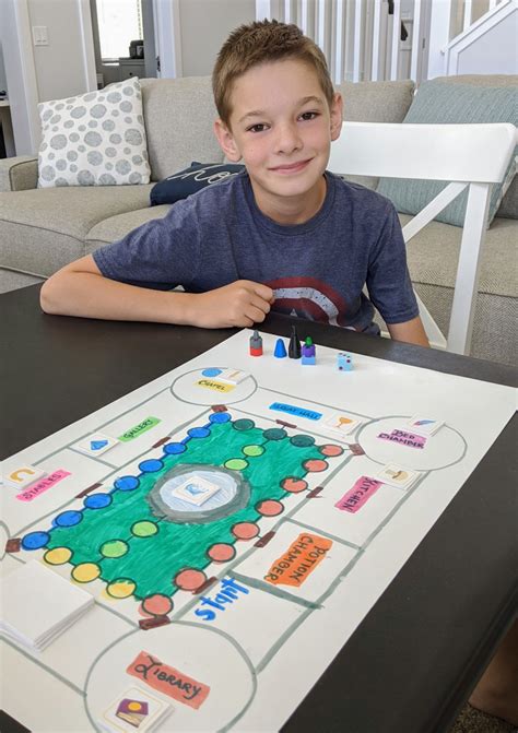 How To Make A Board Game Fun Learning Activity For Kids The Many