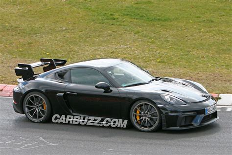 Porsche Cayman GT RS Is Practically Naked In Latest Spy Shots CarBuzz