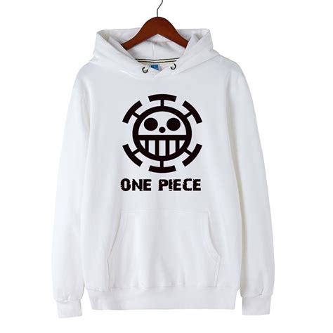 One Piece Luffy Pullover Hooded Hoodies Long Sleeve Sweatshirt One