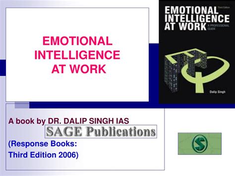 Ppt Emotional Intelligence At Work Powerpoint Presentation Free