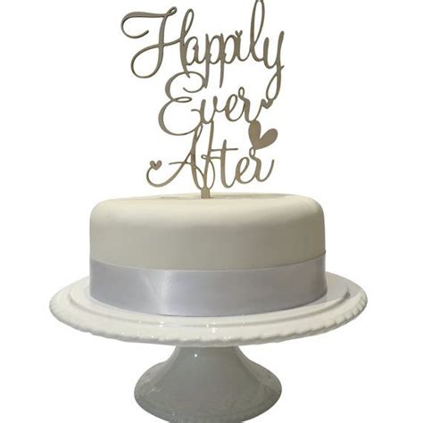 Happily Ever After Love Diy Wedding Themed Cake By Funkylaser Diy