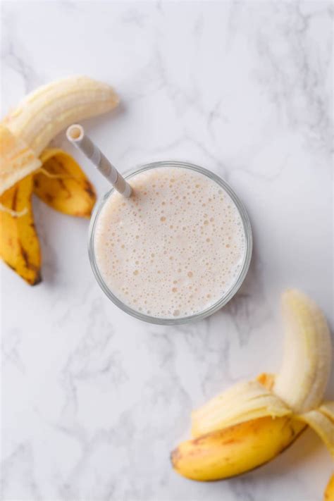 The Most Delicious Banana Protein Shake Youll Ever Make
