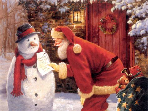Santa Claus Christmas Wallpaper 2736293 Fanpop