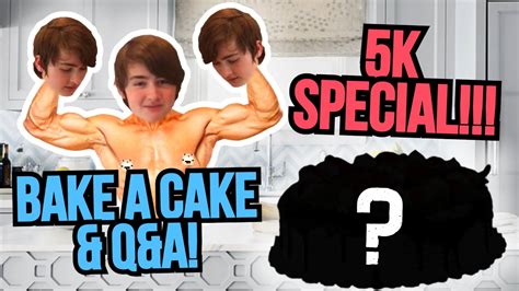 Baking A Cake To Celebrate Getting Clout 5k Subscriber Special W