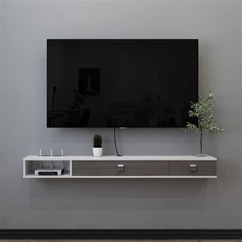Buy Floating Tv Shelfwall Mounted Floating Tv Stand Unit Media Console