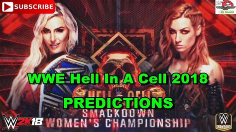 Wwe Hell In A Cell 2018 Sd Live Womens Championship Charlotte Flair Vs Becky Lynch Wwe 2k18