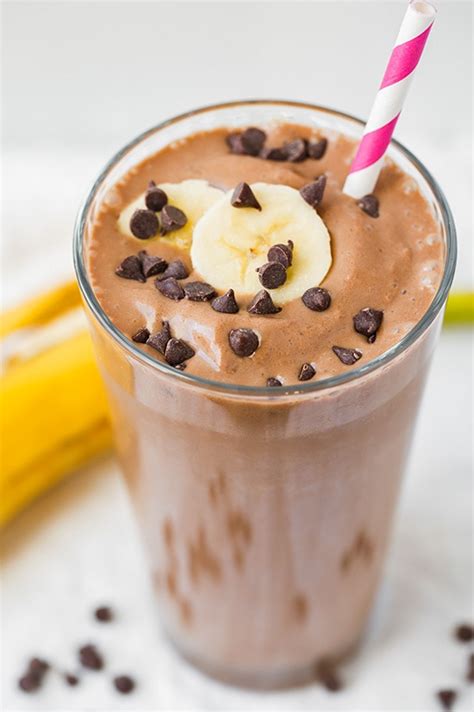 As a dietitian i constantly hear people say that they or you could even try avocado since it provides similar creamy texture. Chocolate Peanut Butter Banana Shake - Cooking Classy