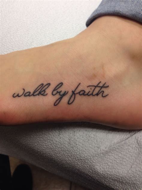 Walk In Faith Tattoo Designs Sovremennaiaevropaimmediately
