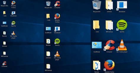 Windows 10 Desktop Icon Size Desktop Icon Too Big Or Small Windows 7