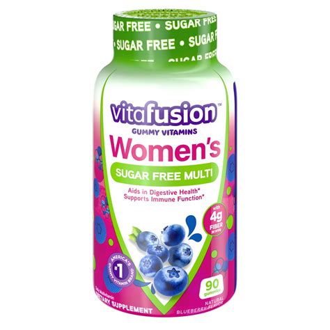 Vitafusion Womens Gummy Multivitamin Sugar Freee 90ct