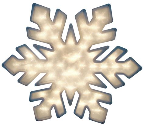 Northlight Lighted Snowflake Christmas Window Decoration