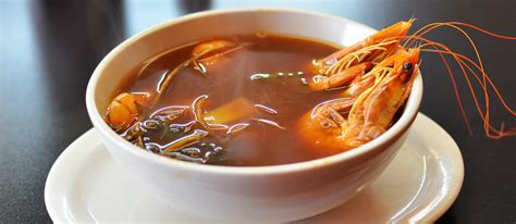 Caldo de Camarón Traditional Seafood Soup From Mexico