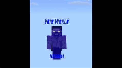 How To Turn Your Existing Minecraft World Into A Void World Minecraft