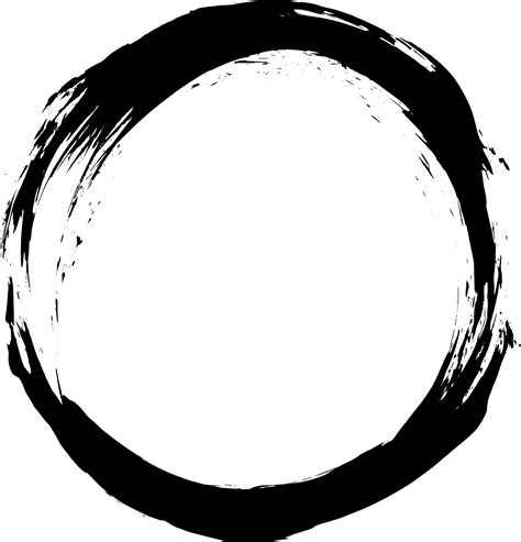 6 Grunge Circle Frame Png Transparent