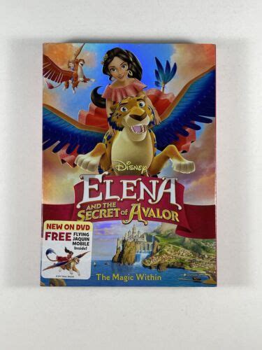 Elena And The Secret Of Avalor Dvd 2017 With Slip Cover Excellent