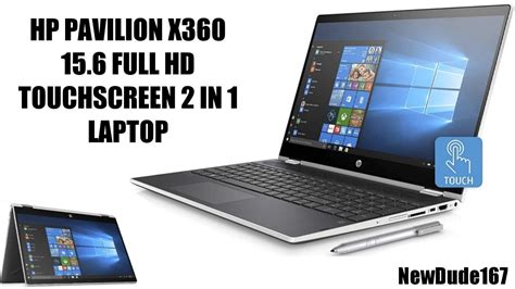 Brand New Hp Pavilion X360 156 Full Hd Touchscreen 2 In 1 Laptop