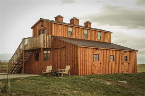 Modular Barn Near Cheyenne Wyoming