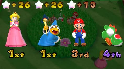 Mario Party 9 Peach Vs Mario Vs Yoshi Vs Magikoopa Toad Road Youtube