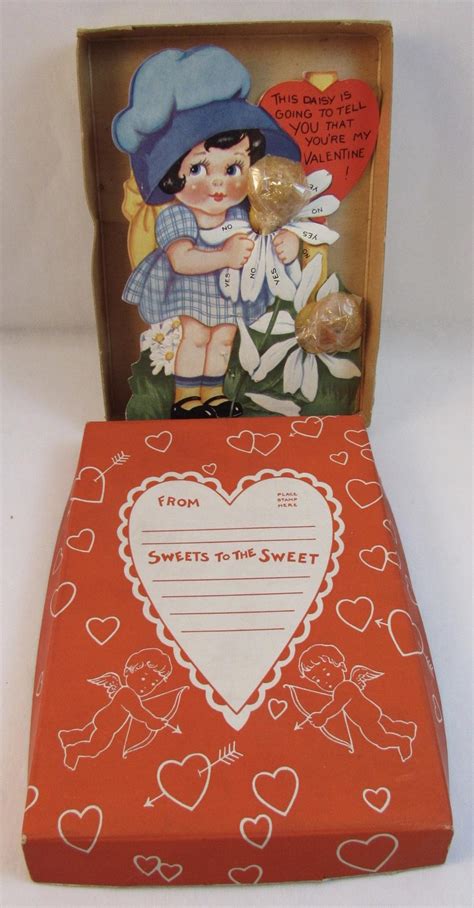 Vintage Valentine With Candy In Original Box From Ssmooreantiques On