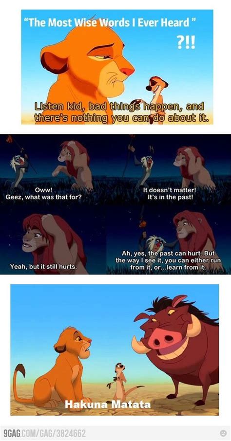 Lion King Wisdom Funny Disney Memes Disney Jokes Disney Facts Disney