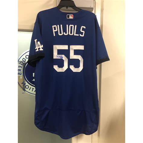 Albert Pujols Authentic Autographed City Connect Jersey Size 52 Mlb