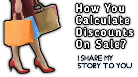 How To Calculate Discounts On Sale Youtube