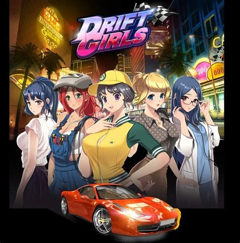 Korean Racing App Turns Anime Babes In Drift Girls