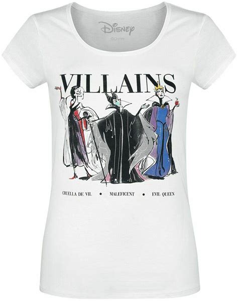 Disney T Shirt Villains Girl S T Shirt Cotton Division Disney