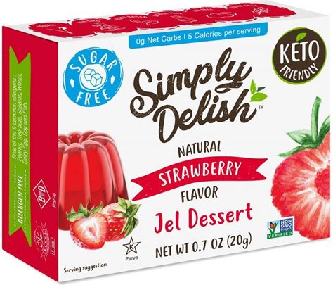 simply delish natural jel sugar free strawberry price