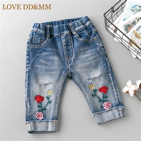 Love Ddandmm Girls Clothing Pants Summer New Girls Fashion Casual Wild