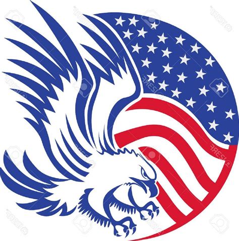 Eagle American Flag Clipart 12 Free Cliparts Download Images On