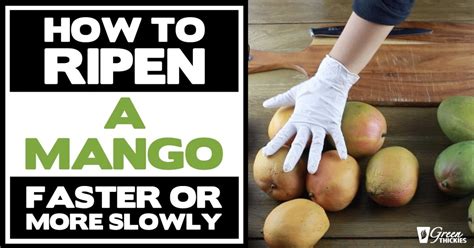 Will mango ripen after cut? How To Ripen A Mango Faster (Or More Slowly)