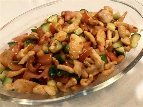 Chicken Cashew Nut Salad Recipe By Farhana