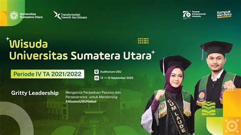 Wisuda Universitas Sumatera Utara Sesi Ii Senin 12 September 2022