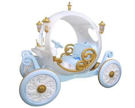 You Can Get A Cinderella Carriage Ride On For Your Kids That Plays