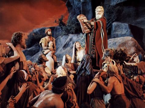 The Ten Commandments The Bible On Screen Pictures Cbs News