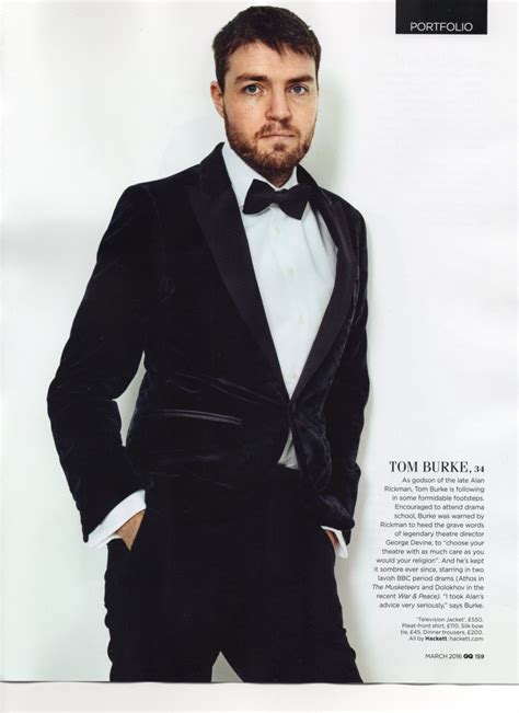 Britangie — Tom Burke From March Issue Of Gq Magazine