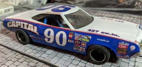 90 Sonny Hutchins Capital Ford Mid 60s 132nd Scale Slot Car Decals