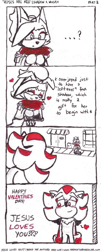 “roses Are Red” Shadow X Whisper Comic The Mustard Seed Life