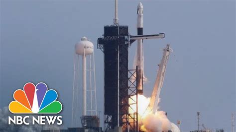 Watch Spacex Falcon 9 Rocket Launches 60 Satellites Into Orbit Nbc