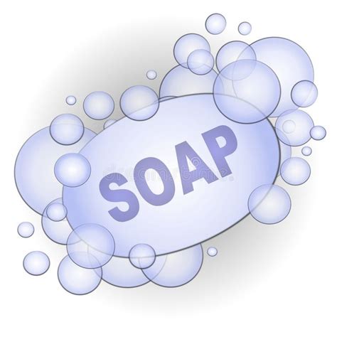 Sparkling Soap Bubbles Clip Art
