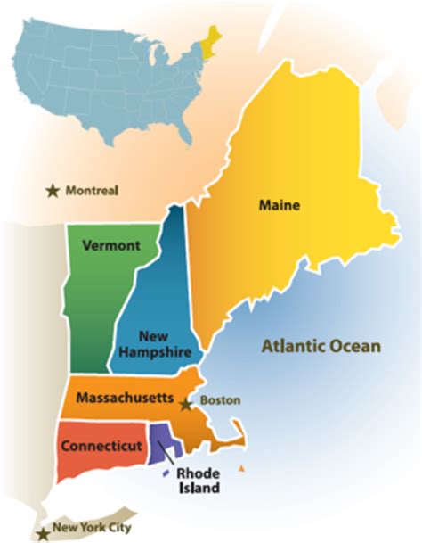 New England States Lesson Hubpages