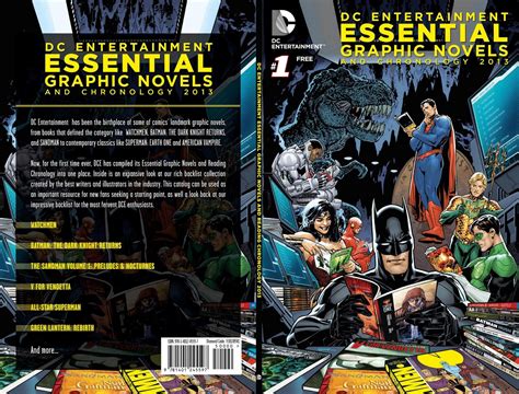 Dc Entertainment Essential Graphic Novels And Chronology 2013 Komikerbr