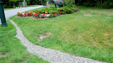 The underground drainage pipe should slope downhill at least 1/8 in. How To Install French Drains | MyCoffeepot.Org